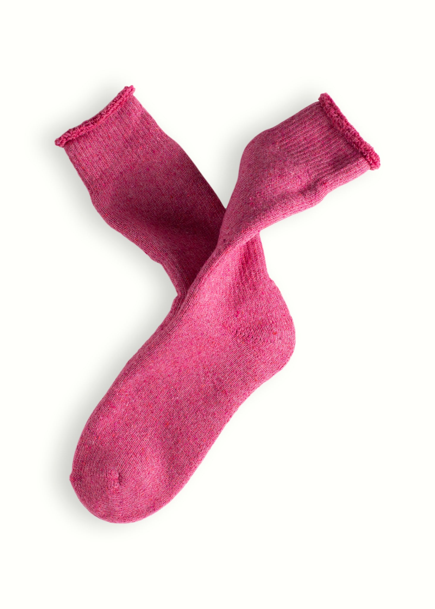 Thunders Love Outdoor Recycled Wool Pink Socks