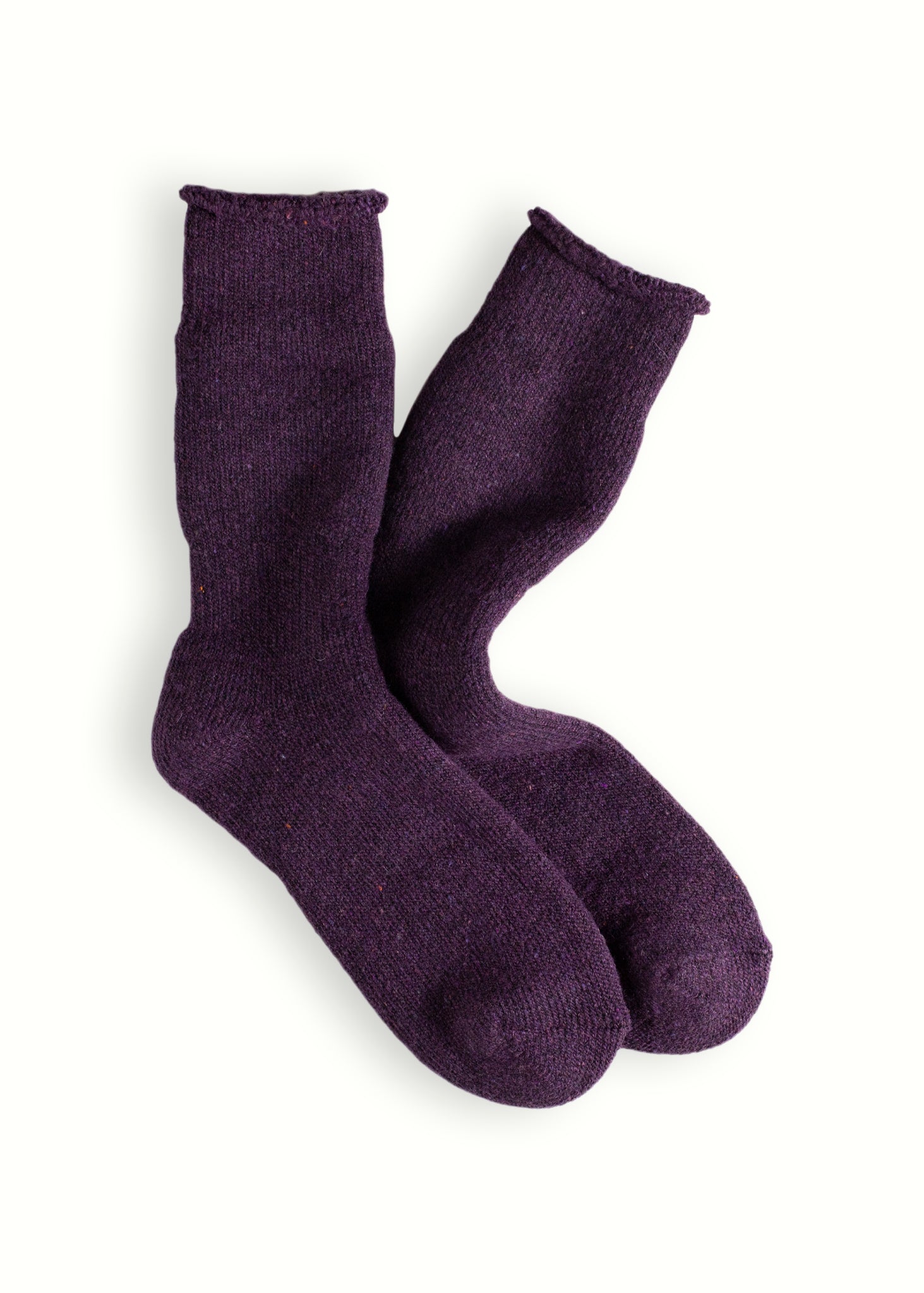 Thunders Love Outdoor Recycled Wool Purple Socks