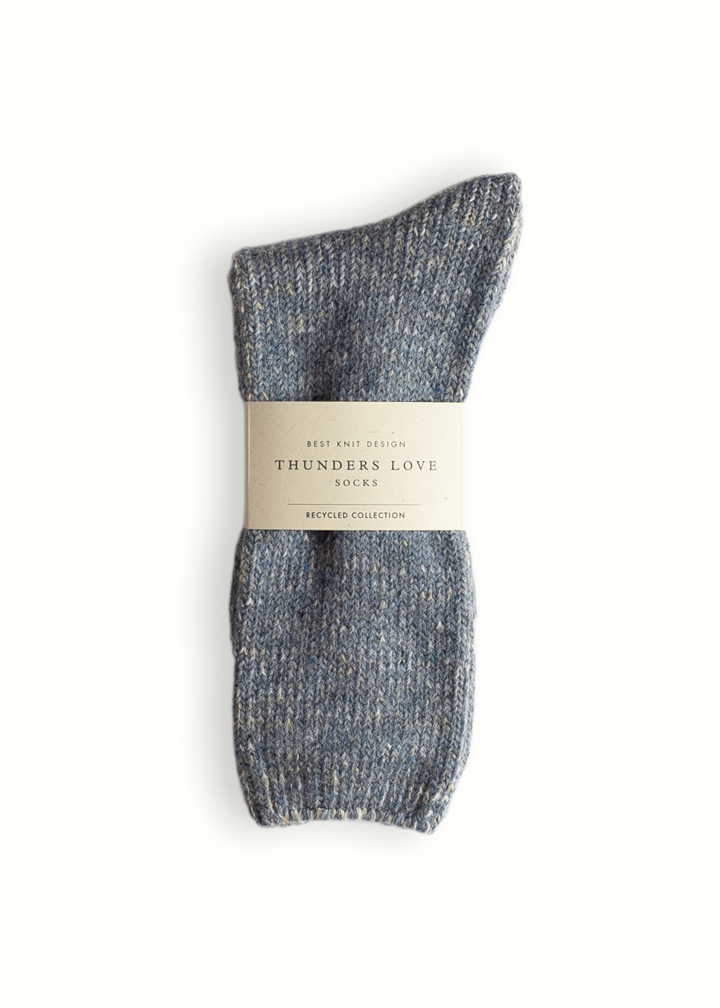Thunders Love Wool Recycled Blue Socks