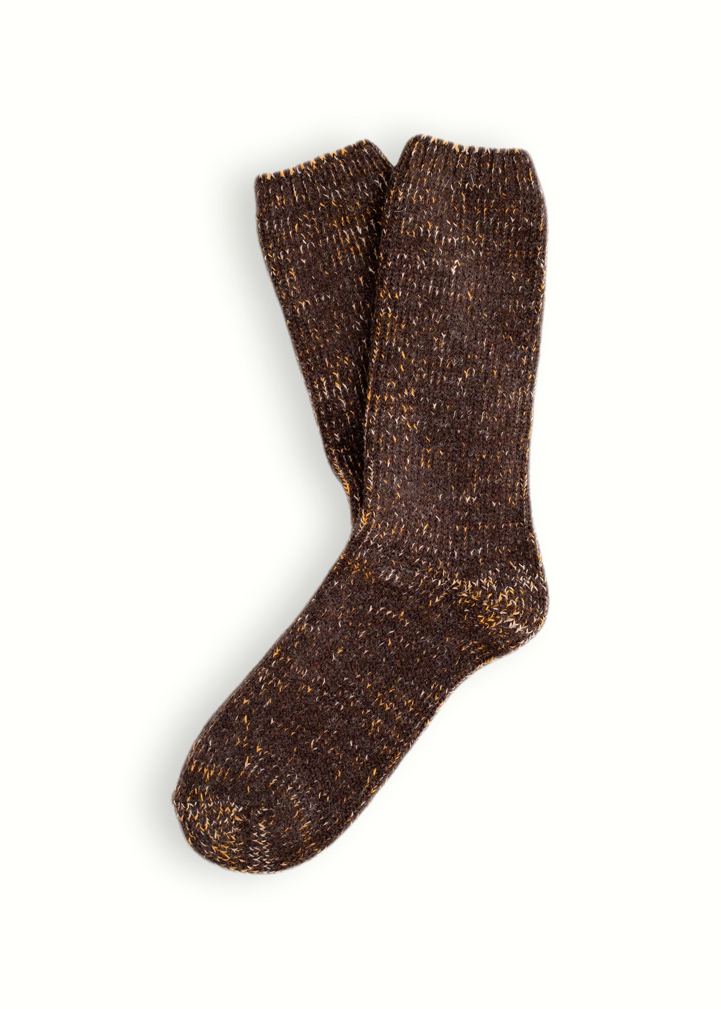 Thunders Love Wool Recycled Brown Socks