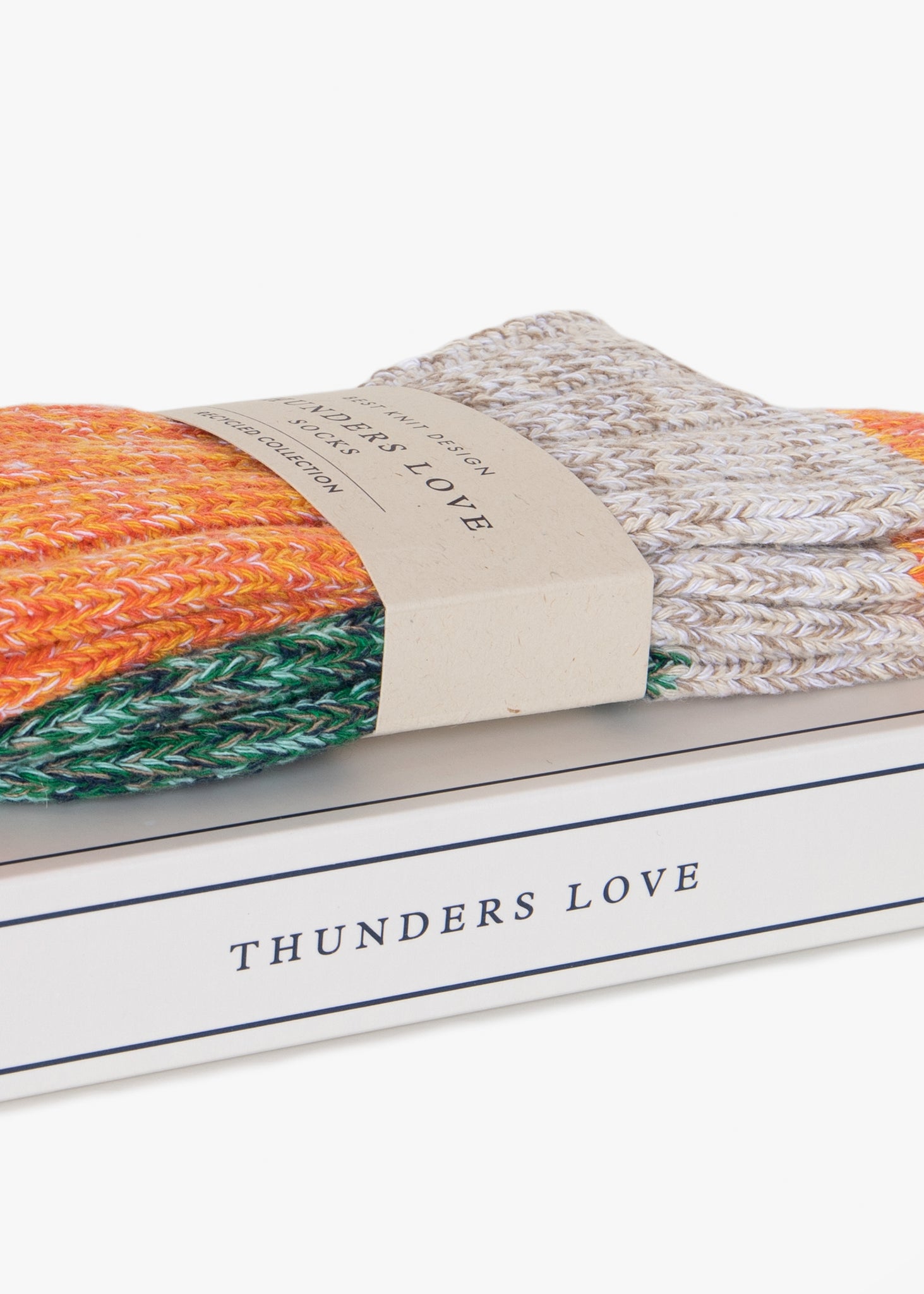 Thunders Love Helen Orange Socks