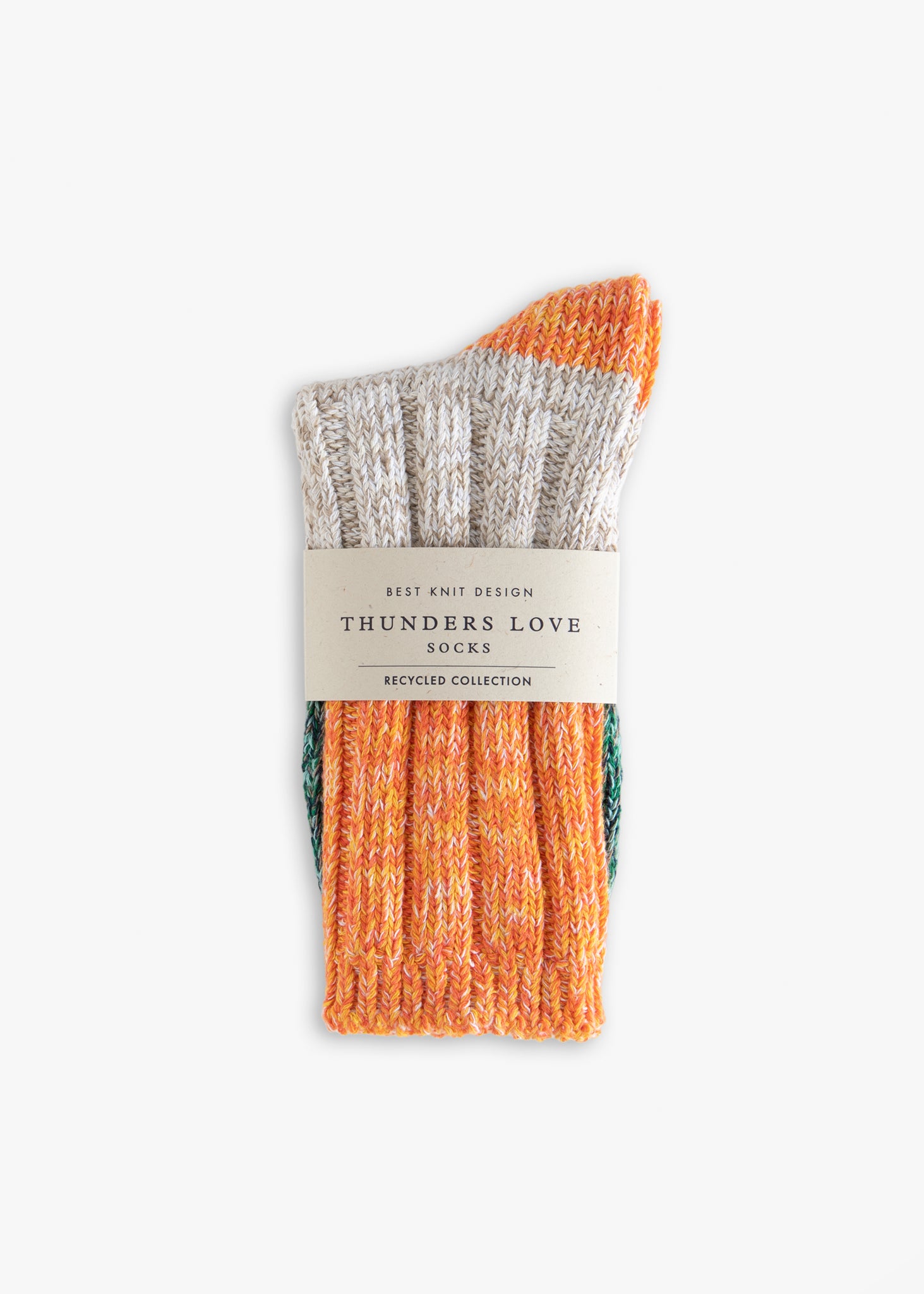 Thunders Love Helen Orange Socks