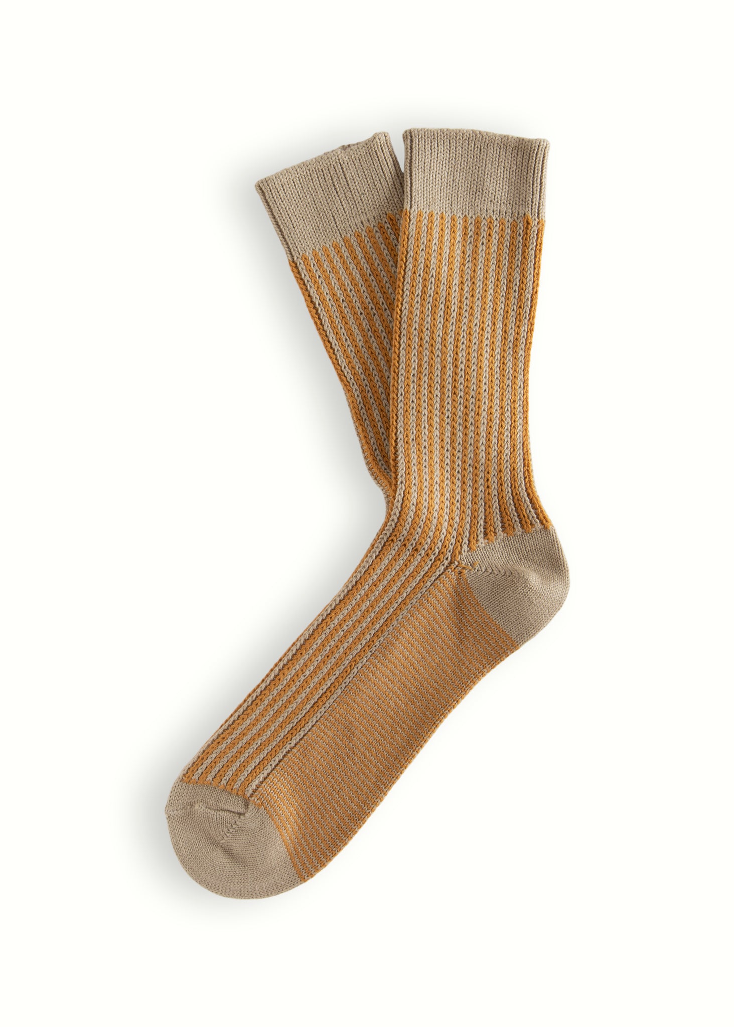 Thunders Love Vertical Brown Socks