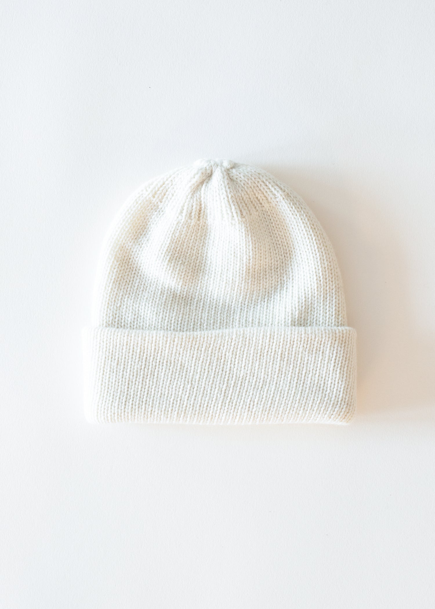 WOOL COLLECTION Solid White Beanie – Thunders Love Socks