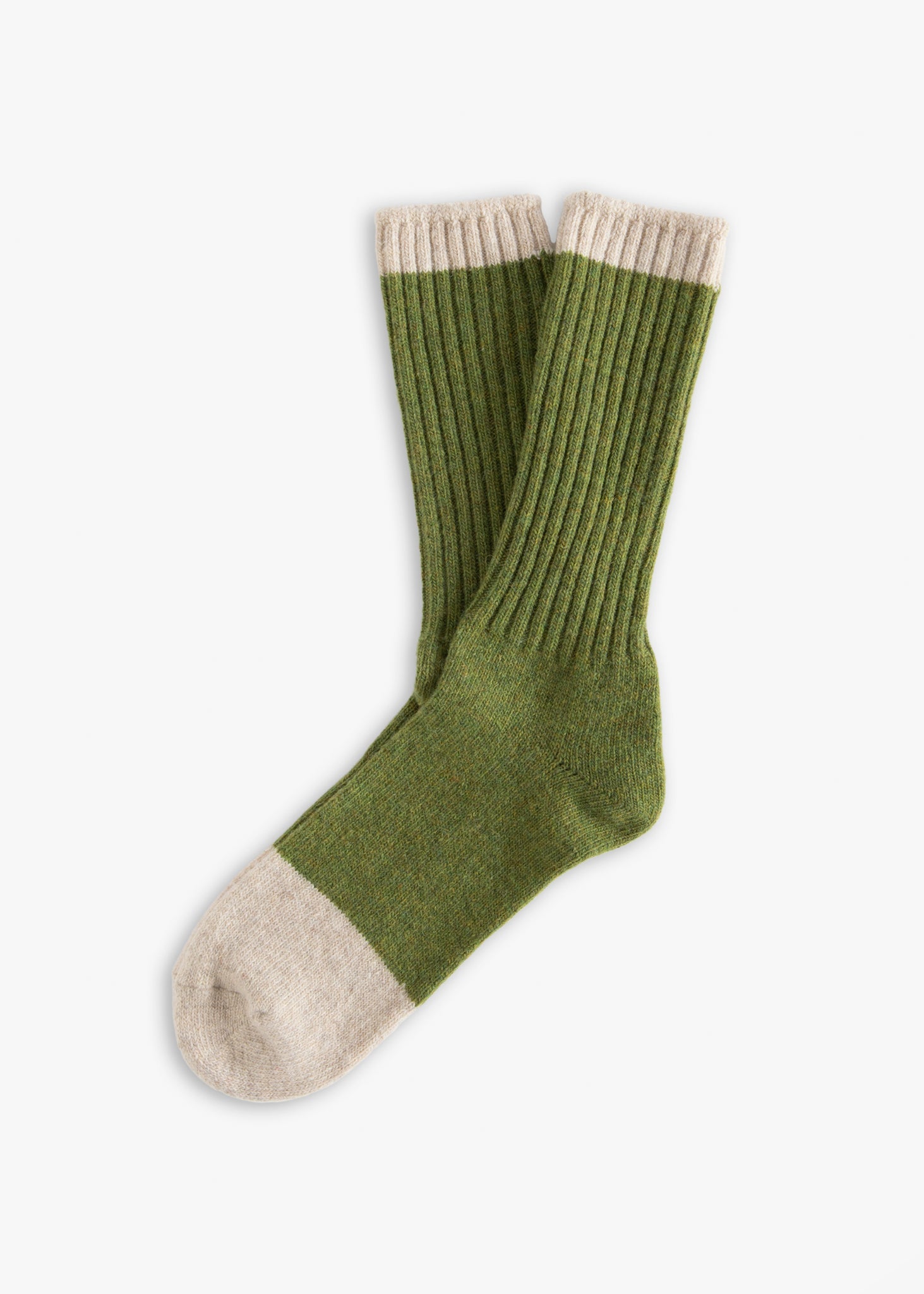 Thunders Love Wool Grass Green Socks