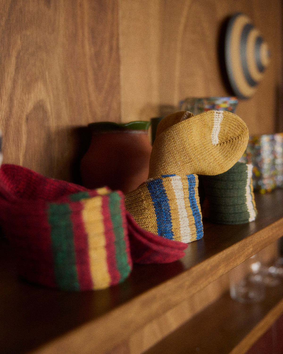 OUTSIDERS COLLECTION Mustard Socks