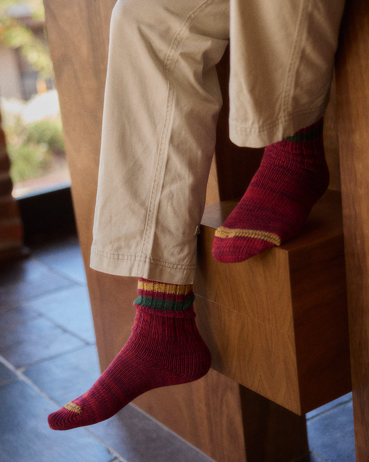 OUTSIDERS COLLECTION Red Socks