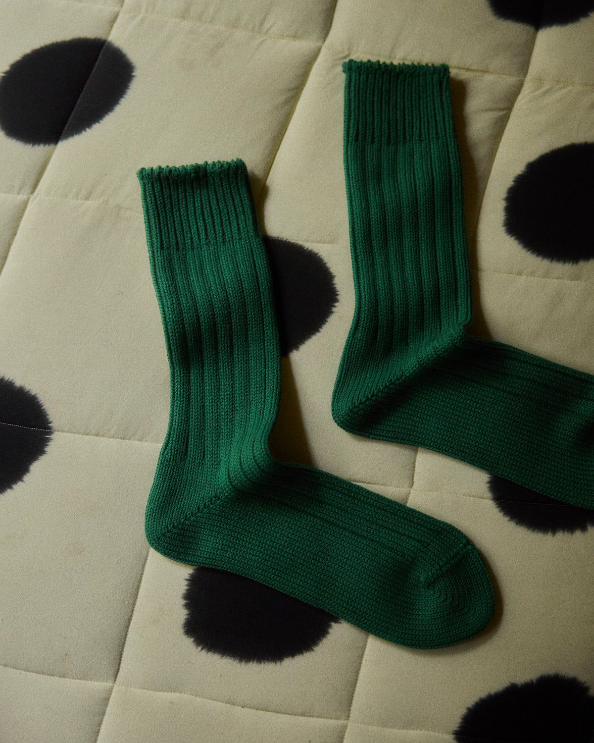 56 BASIC COLLECTION Green Socks