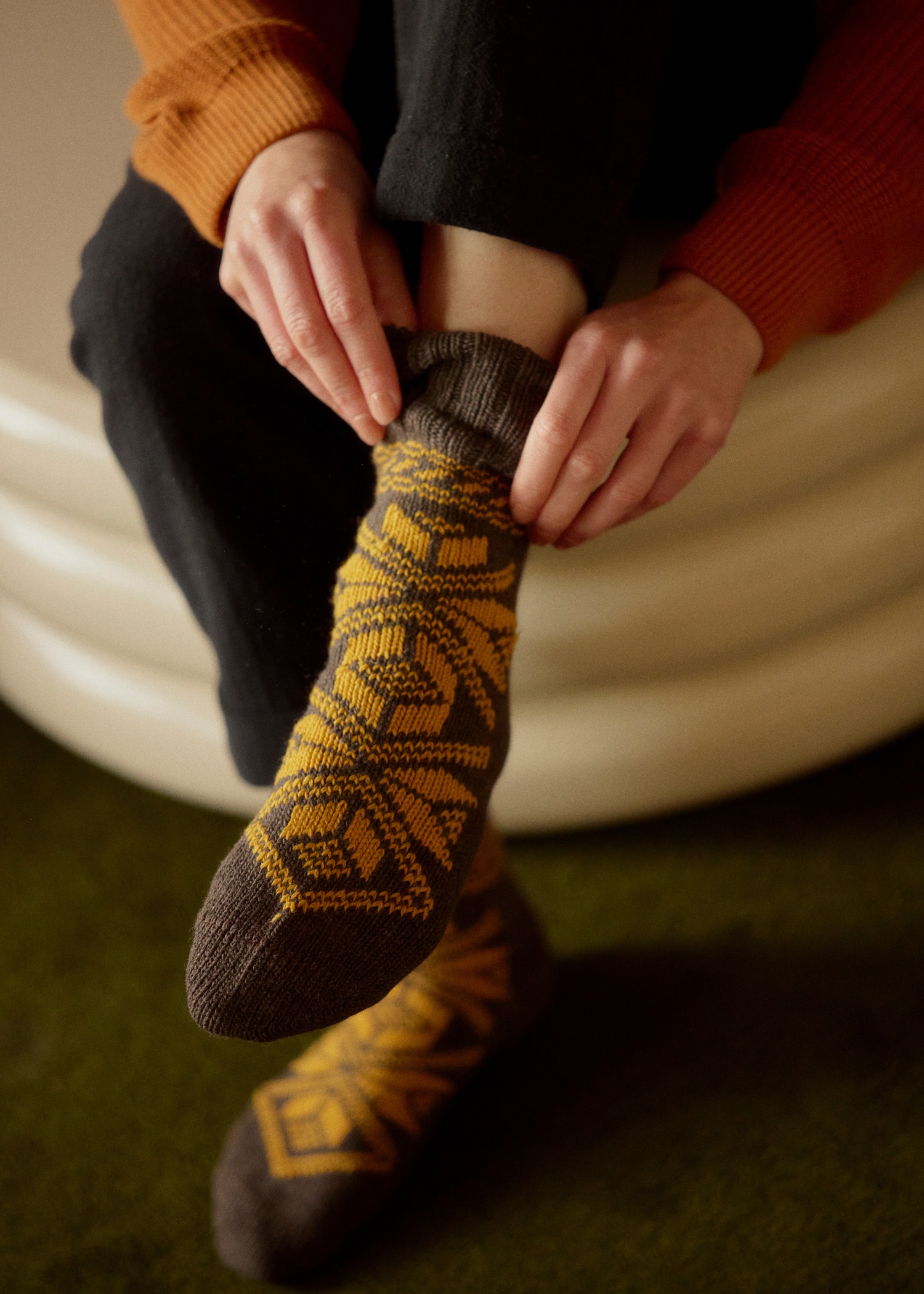 AMBER EMBER SOCKS
