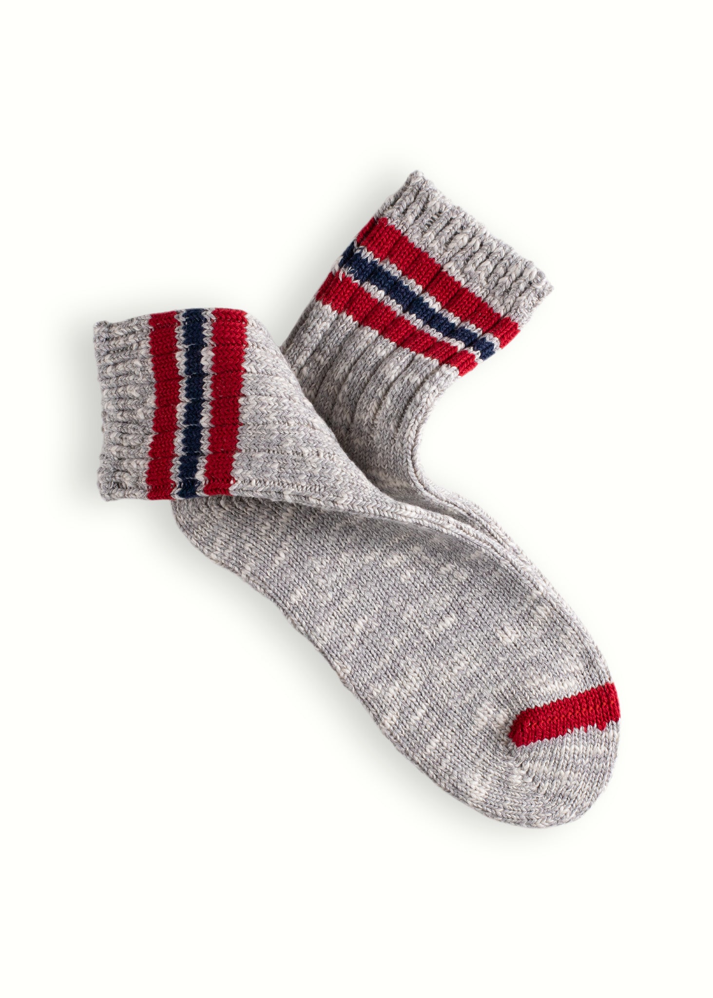 Thunders Love Athletic Grey / Navy Socks 1