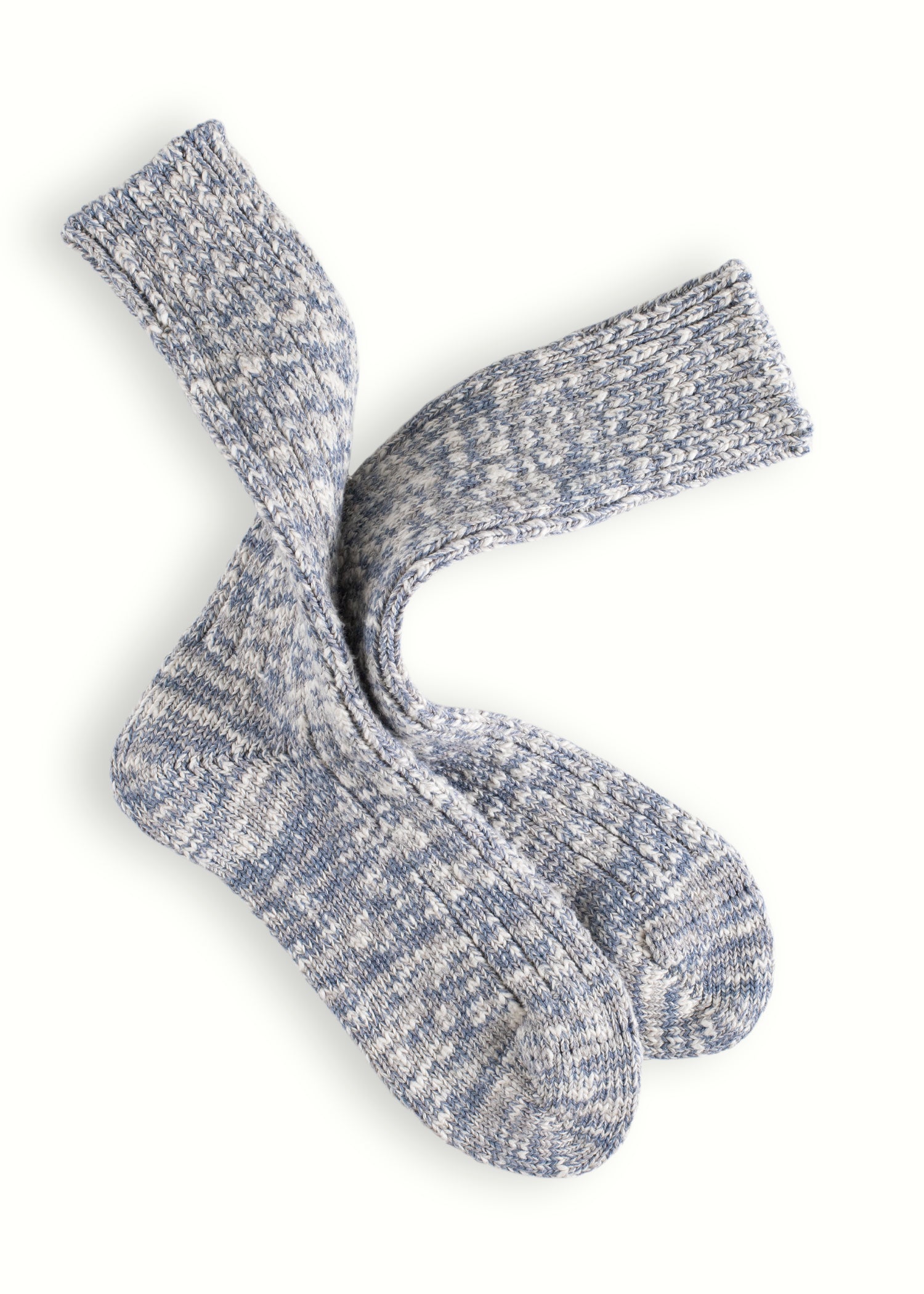 FLAMMÉ COLLECTION Melange Grey Socks