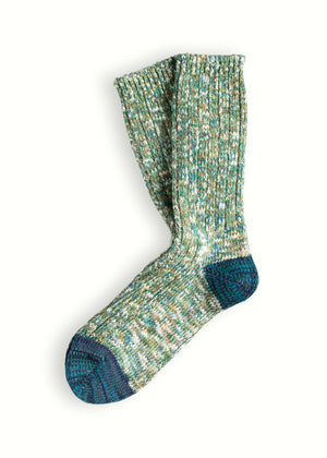 FLAMMÉ COLLECTION Seasons Spring Green Socks