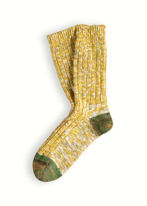 FLAMMÉ COLLECTION Seasons Summer Yellow Socks