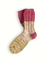 HELEN COLLECTION Red & Yellow Love Socks