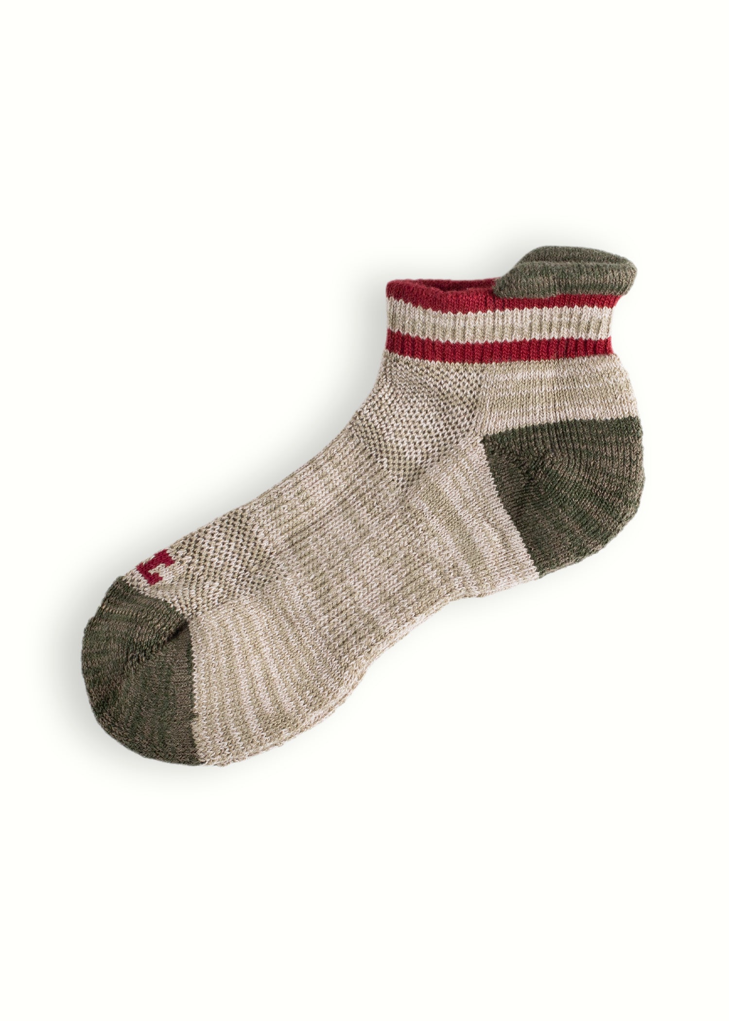 OUTDOOR COLLECTION  Short Olive Green hiking Socks