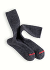 MOHAIR  WOOL  COLLECTION Grey Socks