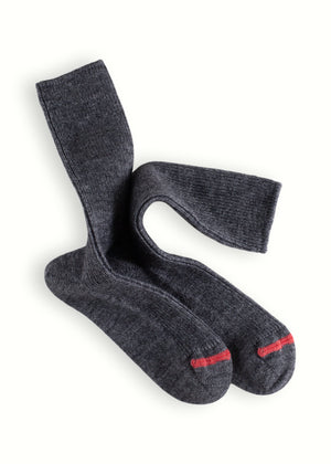 MOHAIR  WOOL  COLLECTION Grey Socks