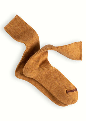 MOHAIR  WOOL  COLLECTION  Cinnamon Socks
