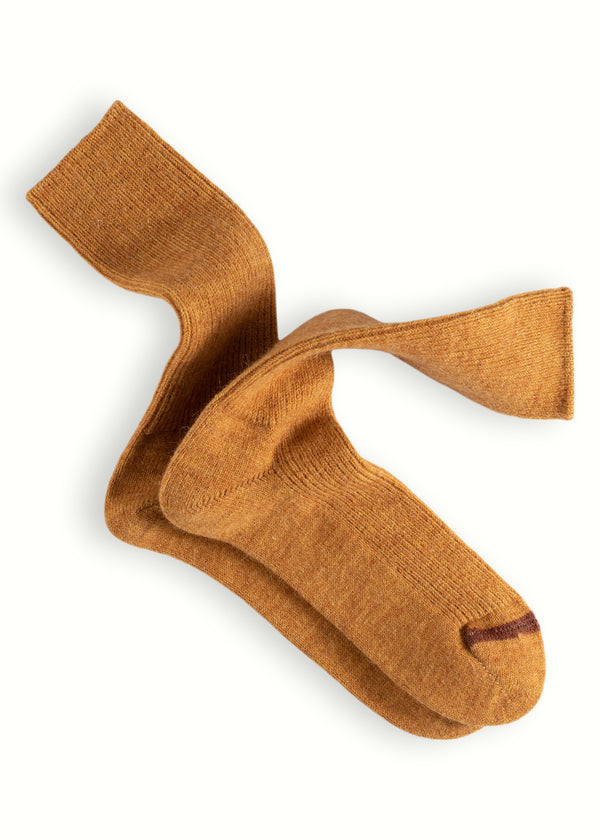MOHAIR  WOOL  COLLECTION  Cinnamon Socks