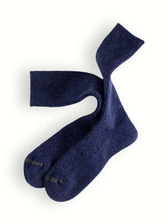 MOHAIR WOOL COLLECTION Navy Socks