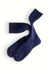 MOHAIR  WOOL  COLLECTION Navy Socks