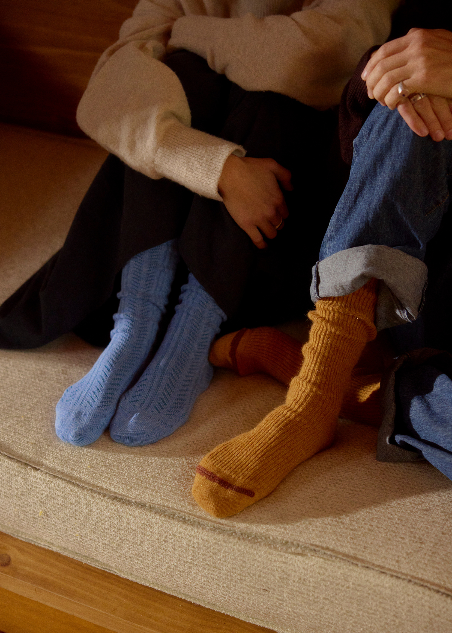MOHAIR WOOL COLLECTION Cinnamon Socks