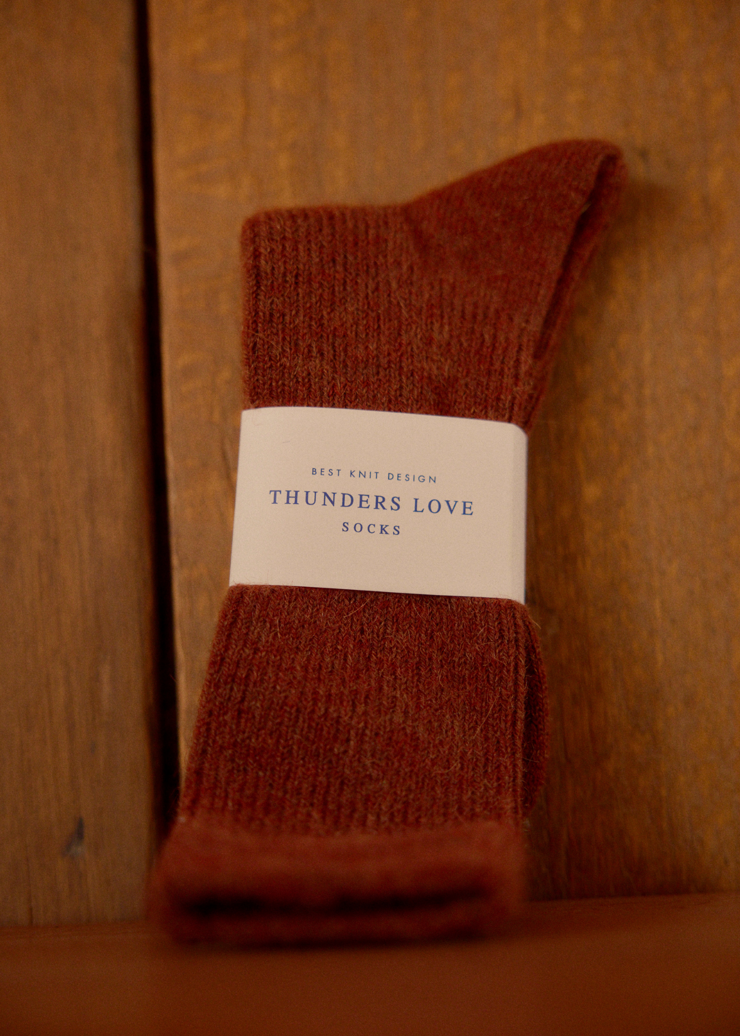 MOHAIR WOOL COLLECTION Cocoa Socks
