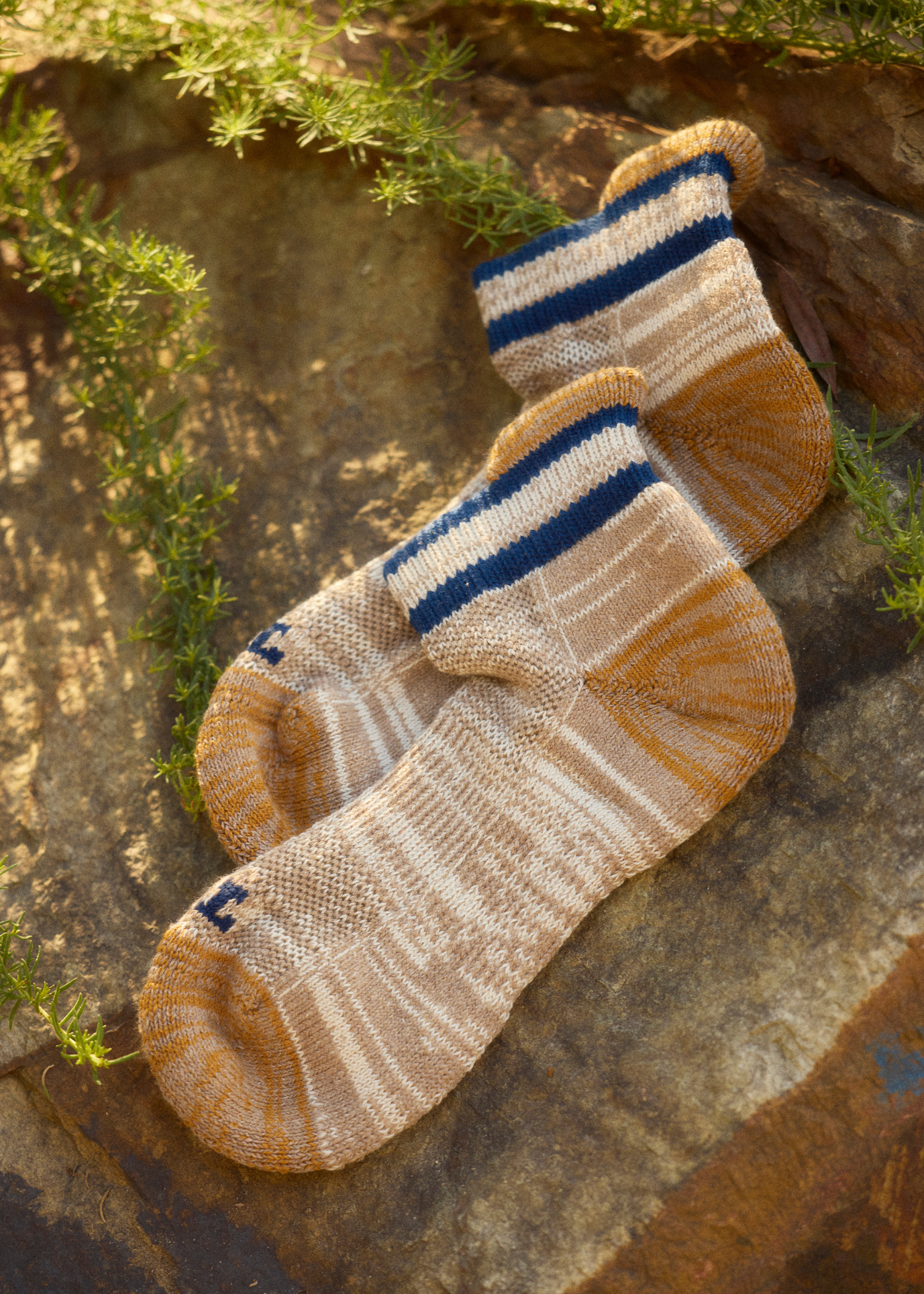 OUTDOOR COLLECTION Short Camel hiking Socks
