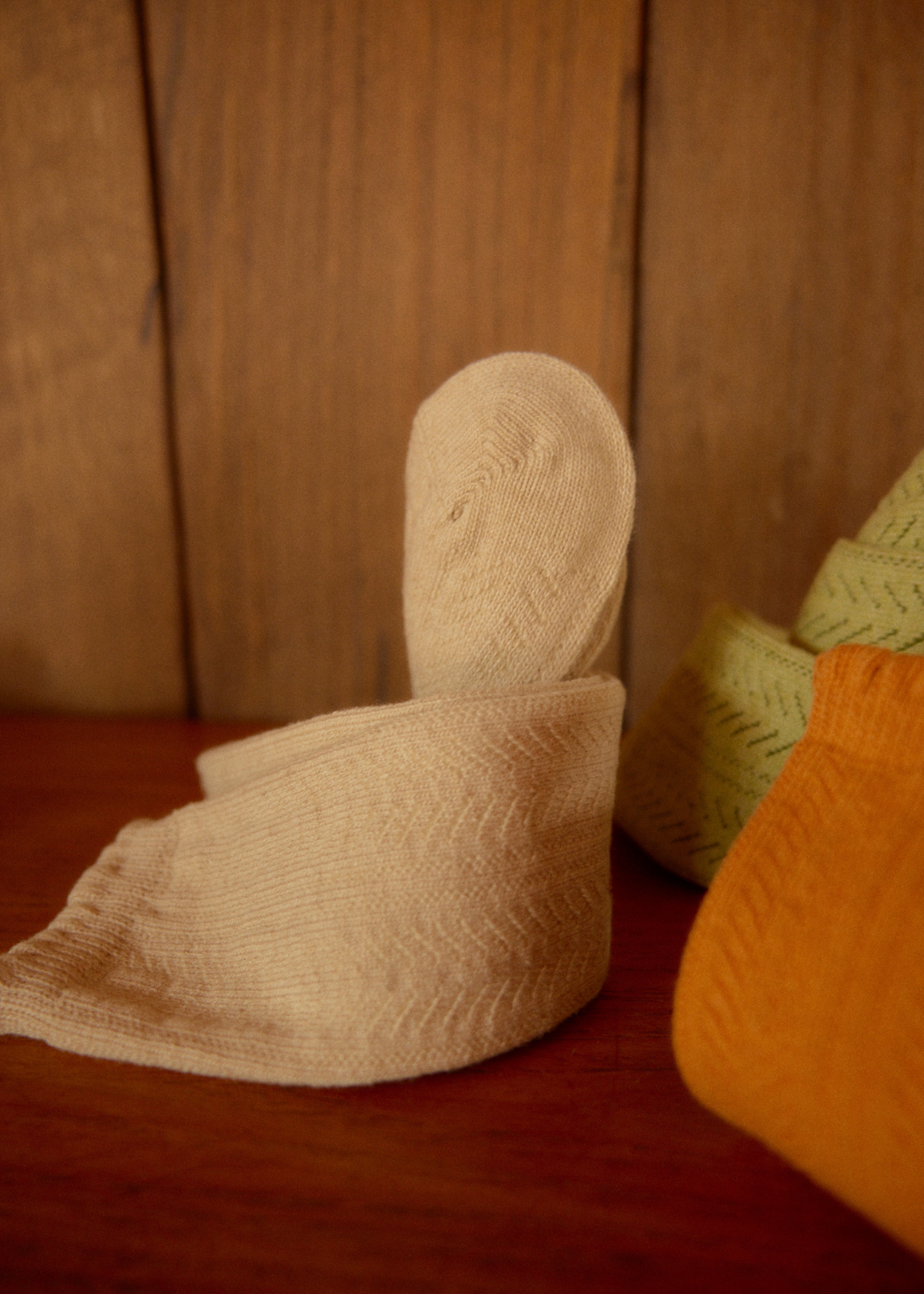 STILL COLLECTION Pale Sand  Socks