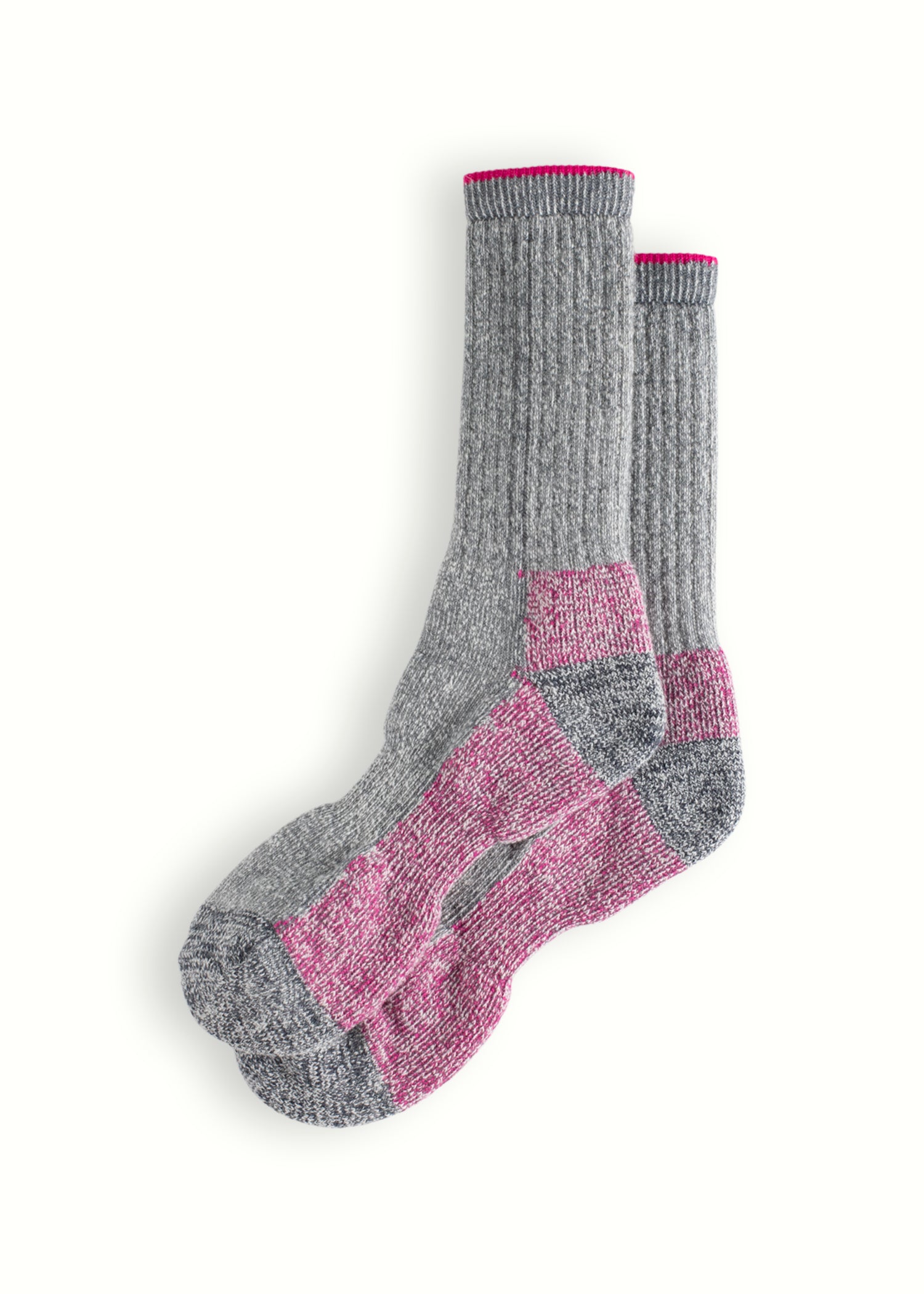 Thunders Love Outdoor Lambswool Hiking Dark Grey Socks