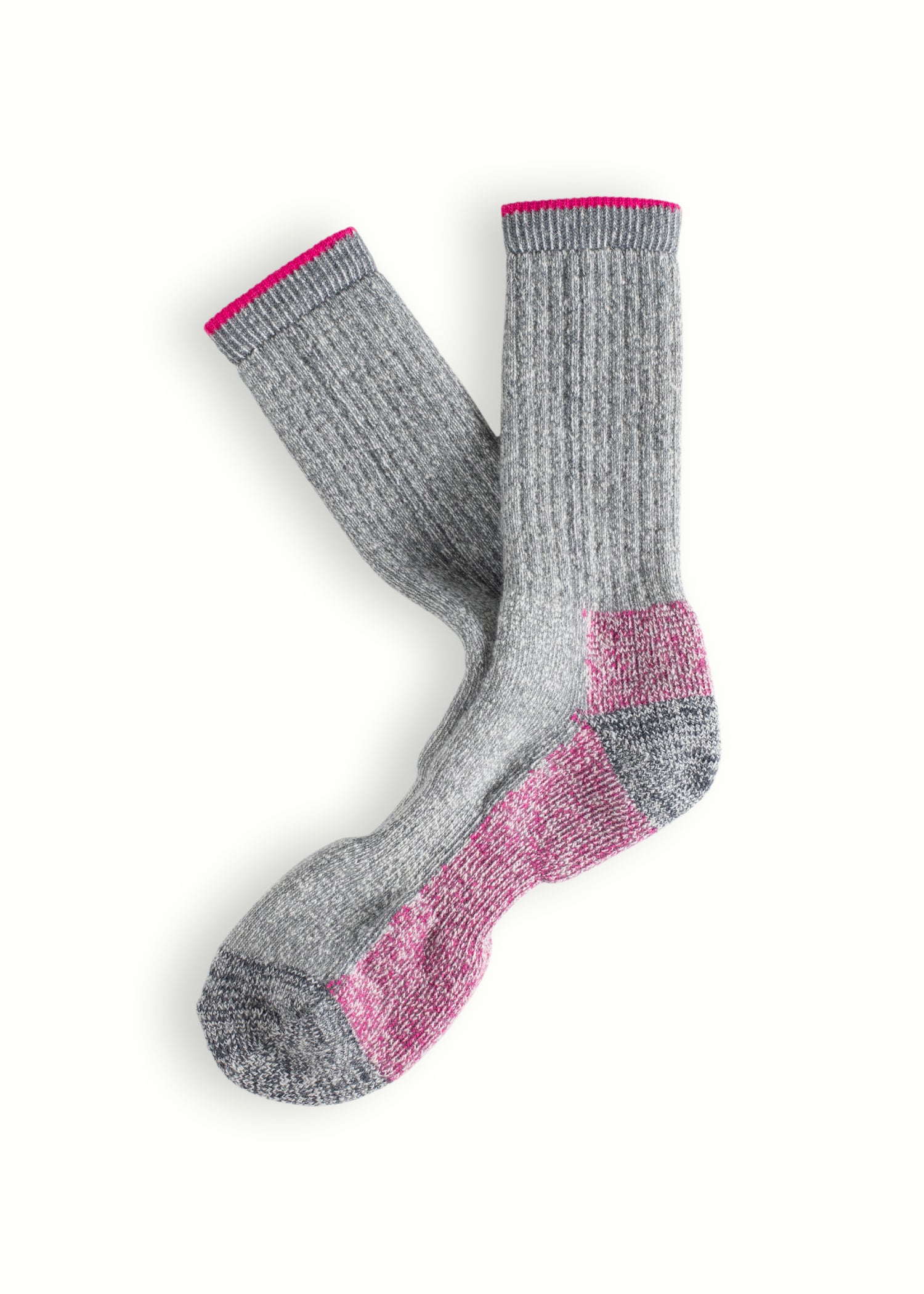 Thunders Love Outdoor Lambswool Hiking Dark Grey Socks