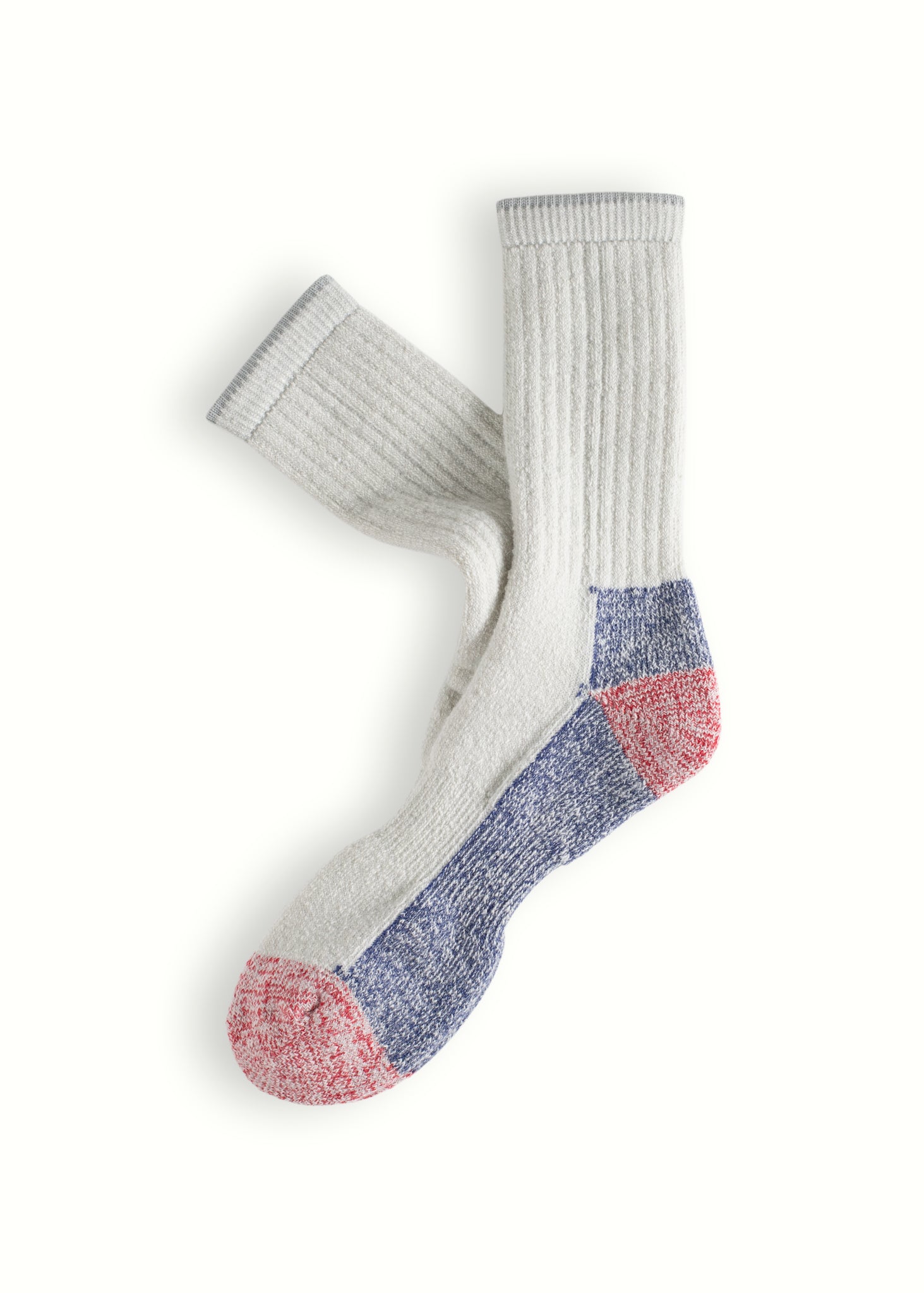 Thunders Love Outdoor Lambswool Hiking Light Grey Socks