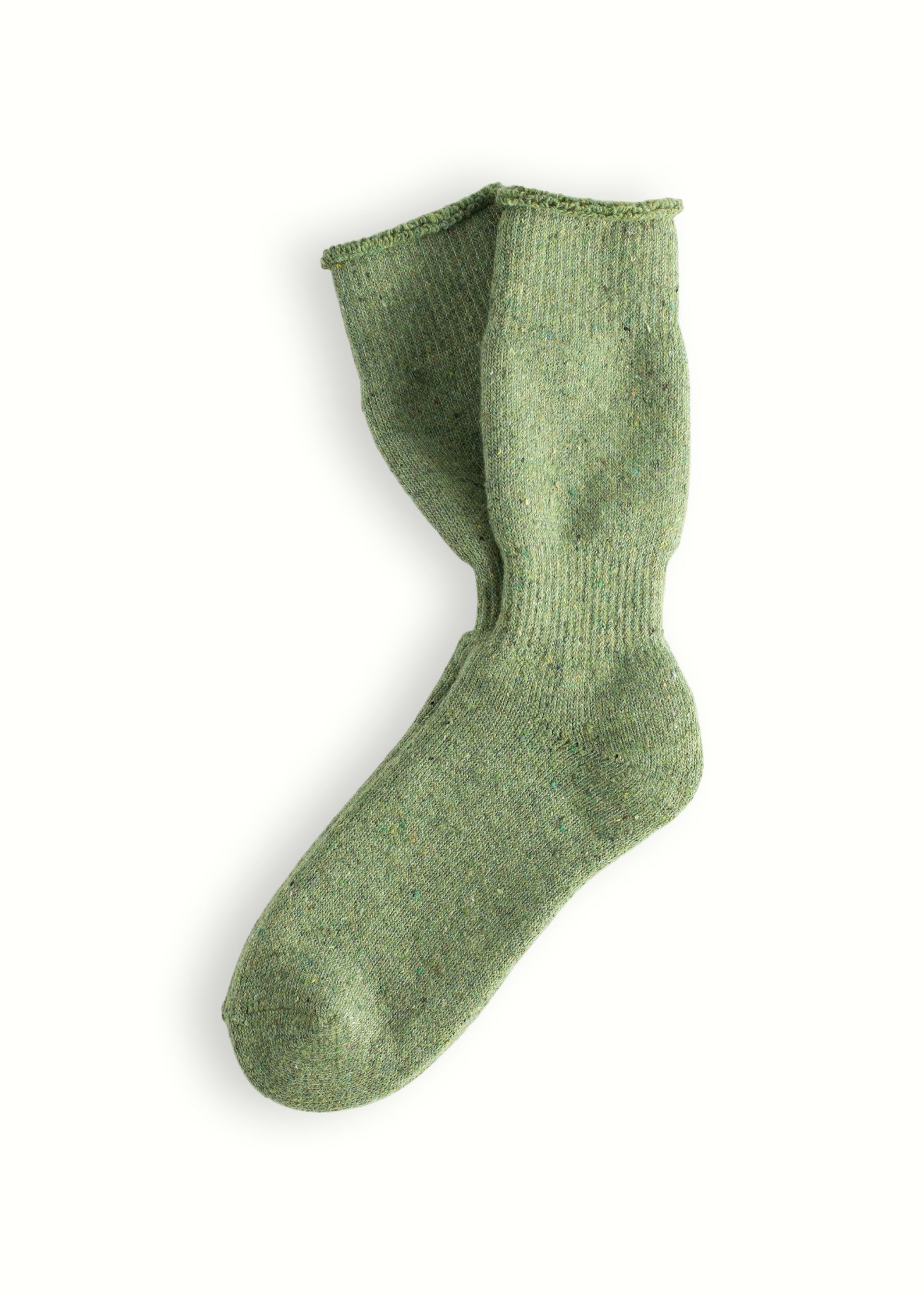 Thunders Love Outdoor Recycled Wool Grass Green Socks
