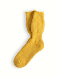 OUTDOOR COLLECTION Recycled Wool Yellow Socks