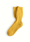 OUTDOOR COLLECTION Recycled Wool Yellow Socks
