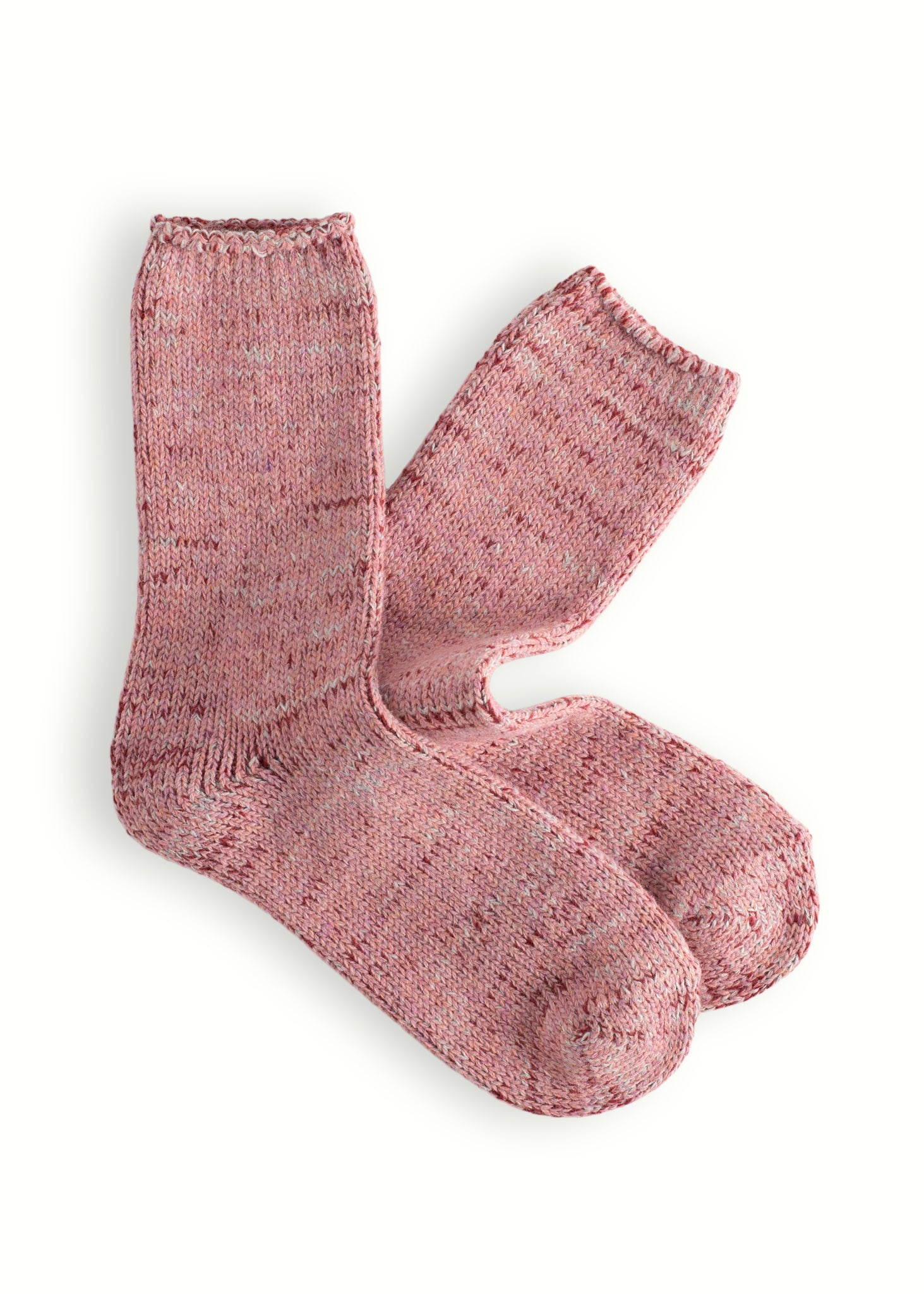 Thunders Love Wool Recycled Pale Pink Socks