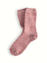 WOOL COLLECTION Recycled Pale Pink Socks