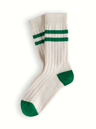 The Racquet Club Collection Classic Green Socks