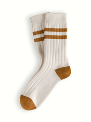 The Racquet Club Collection Classic Mustard Socks