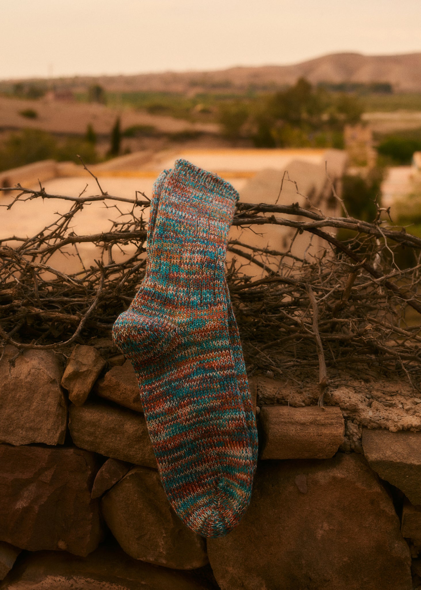 Thunders Love Forest Blue River Socks