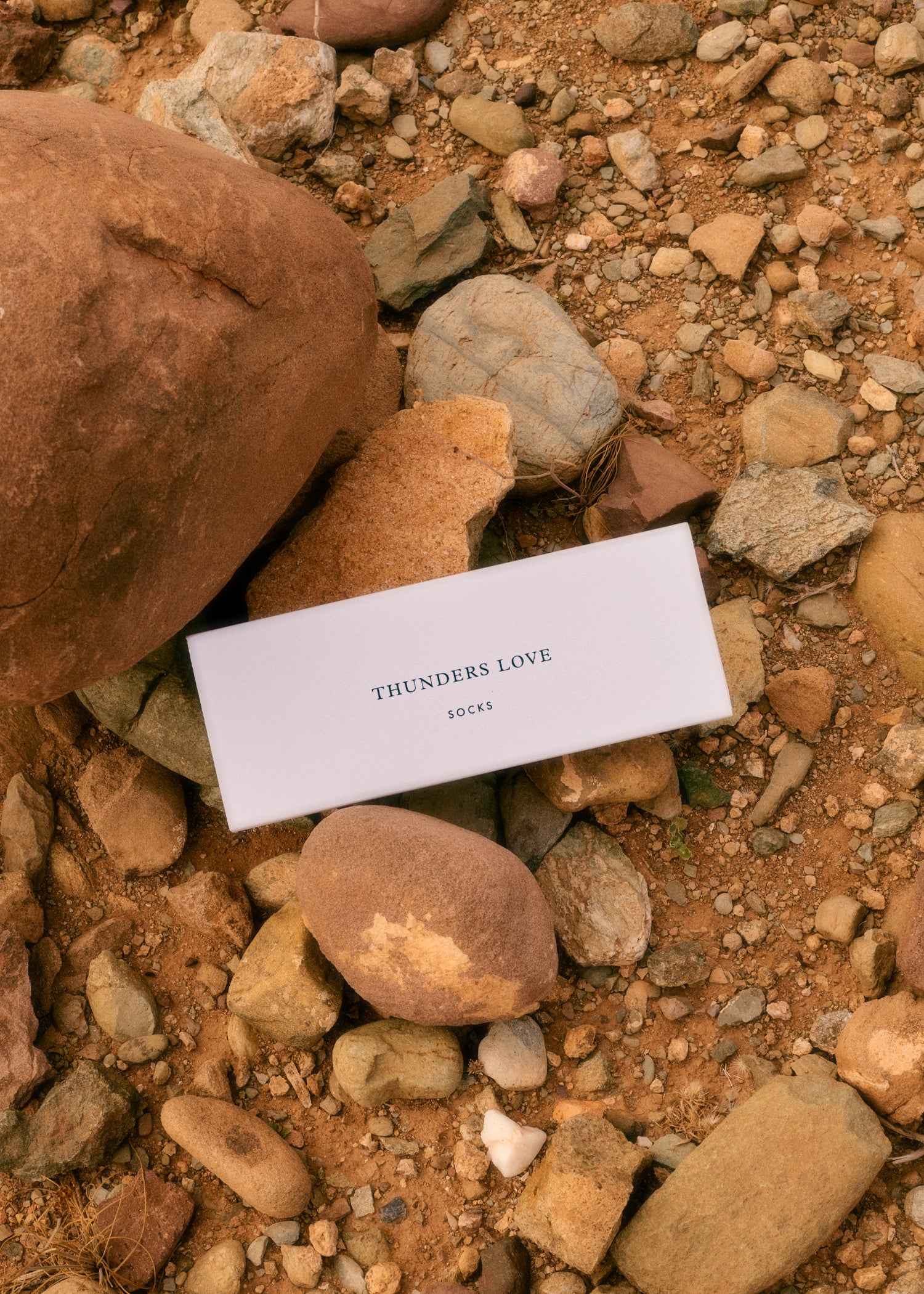 Thunders Love Wool Solid White Socks