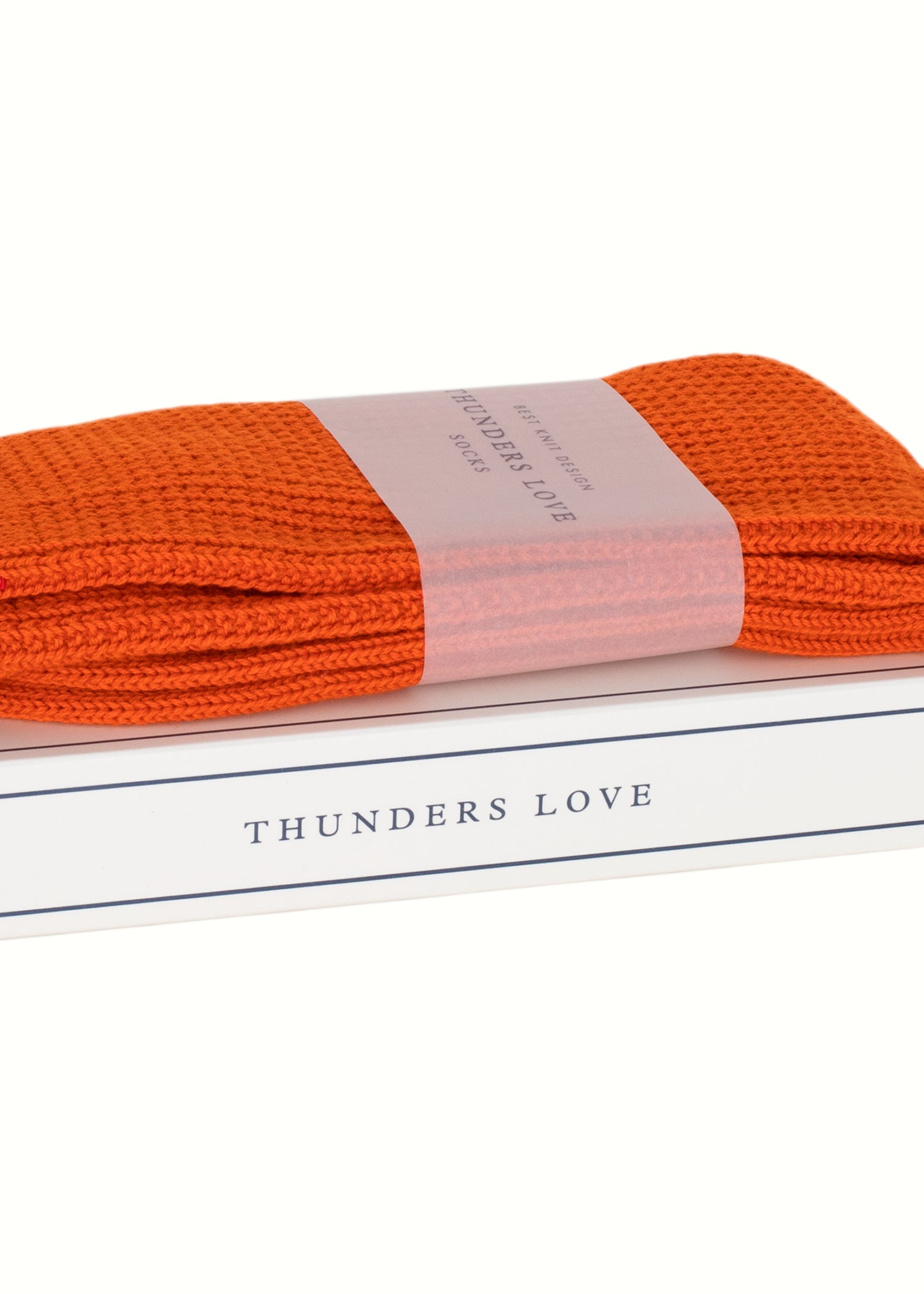 Thunders Love Link Orange Socks