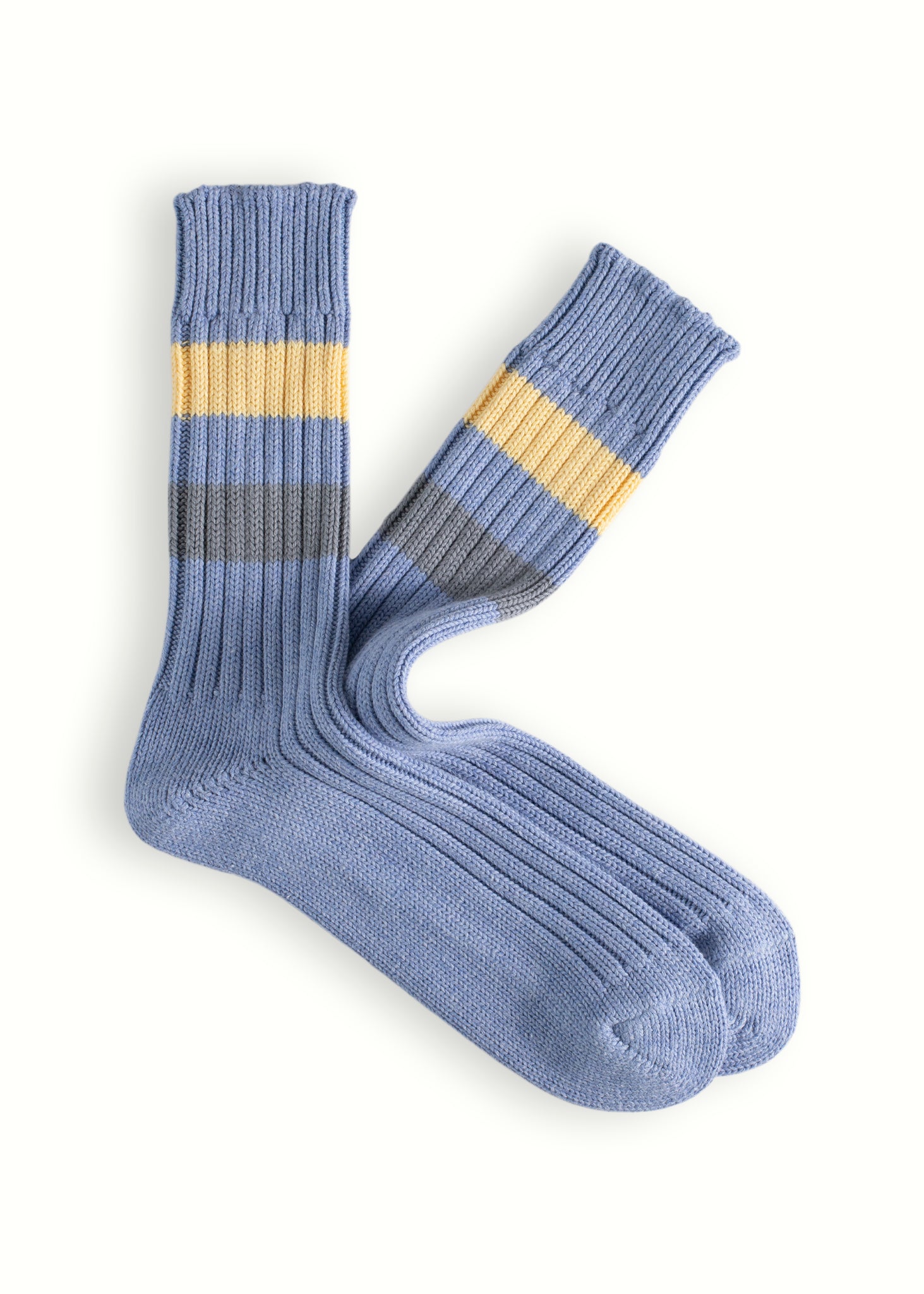 Thunders Love Urban Striped Light Blue Socks