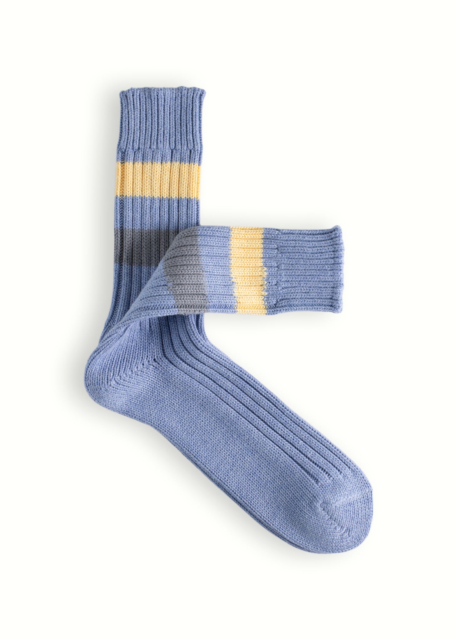 Thunders Love Urban Striped Light Blue Socks