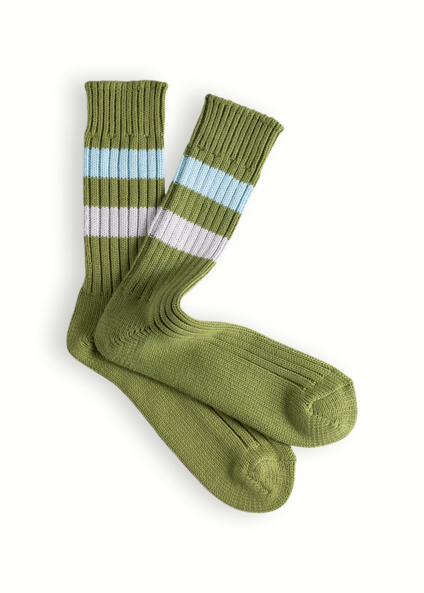 Thunders Love Urban Striped Green Socks