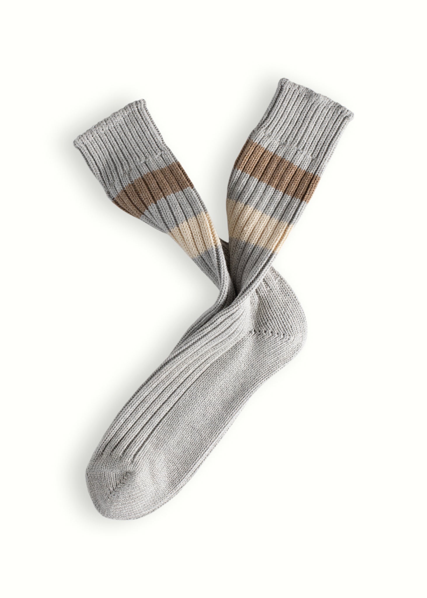 Thunders Love Urban Striped Grey Socks