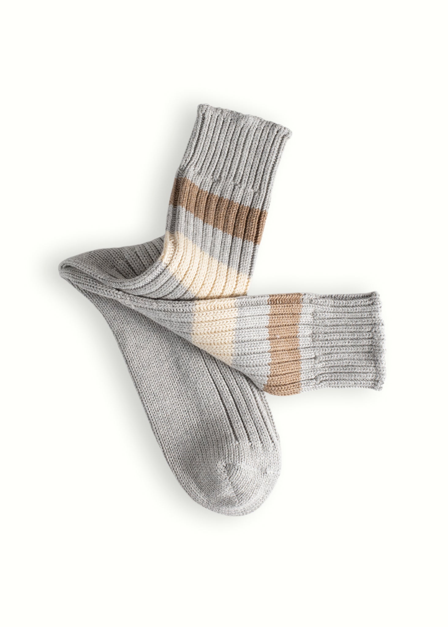 Thunders Love Urban Striped Grey Socks