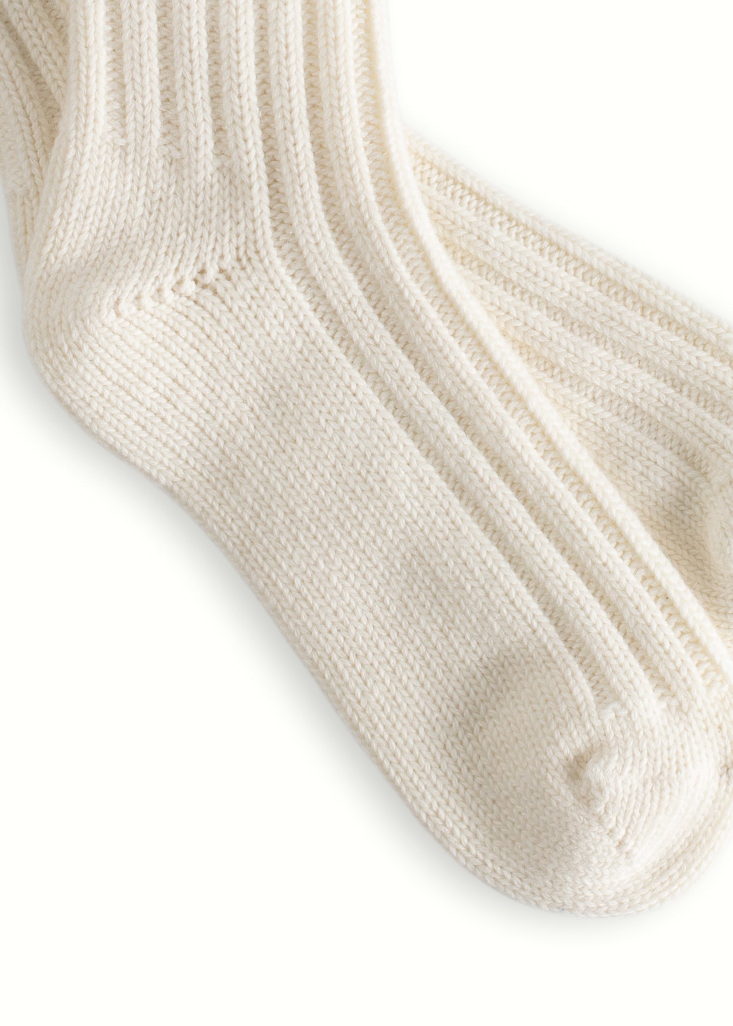 Thunders Love Wool Solid White Socks