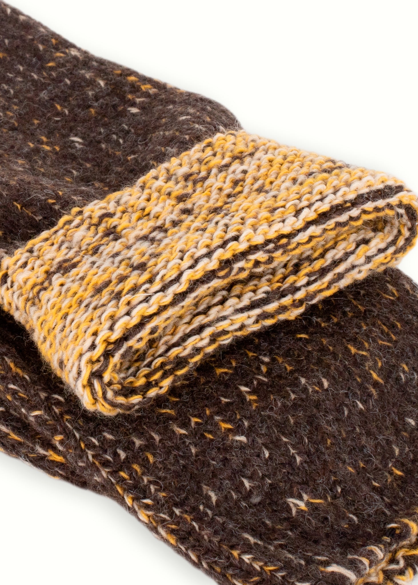Thunders Love Wool Recycled Brown Socks