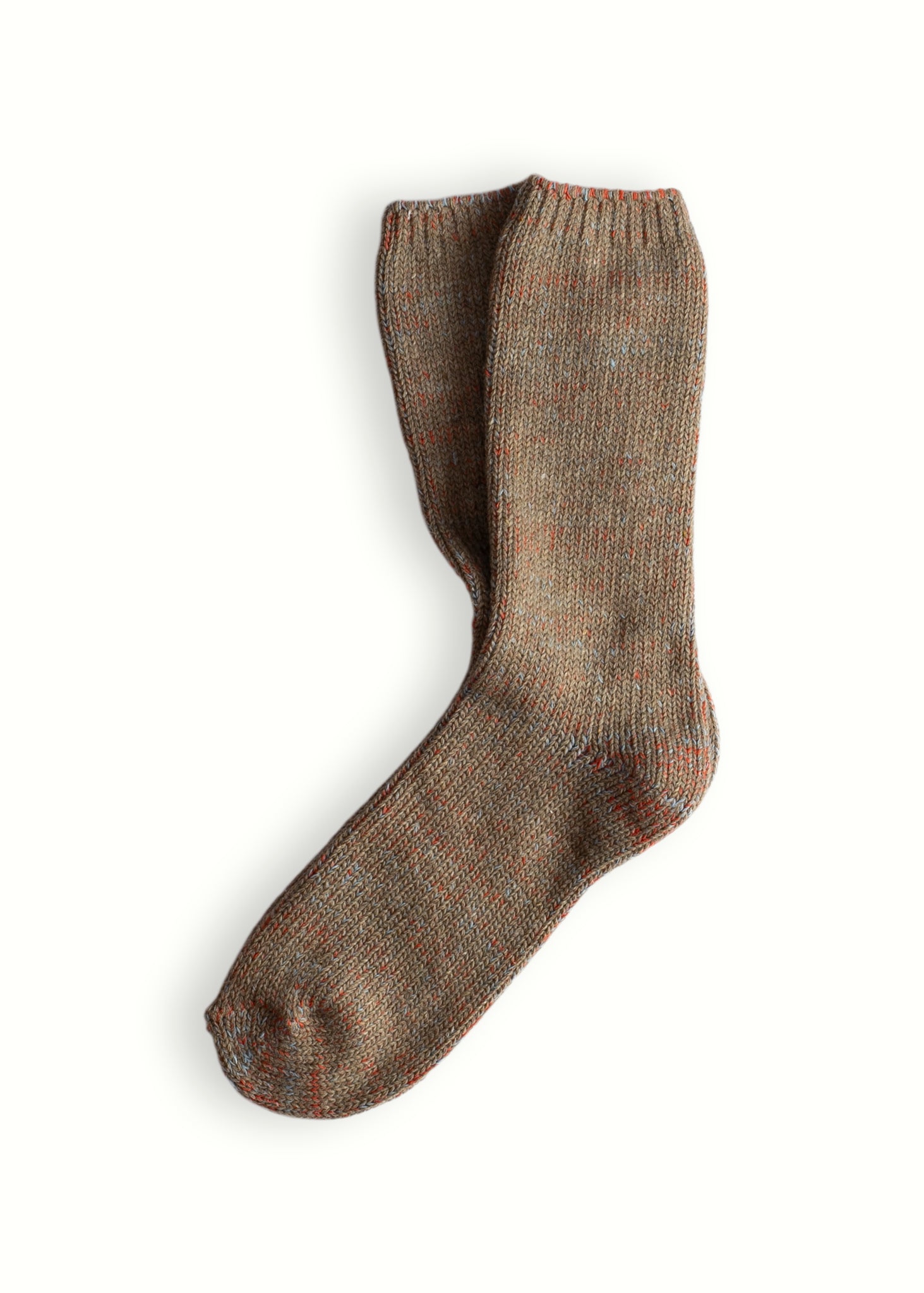 Thunders Love Wool Recycled Orange Rock Socks